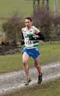 Philip Hinch (Tipton Harriers)on his way to winning 35-39, male 35-64 BMAF Cross Country, Herrington, Sunderland.